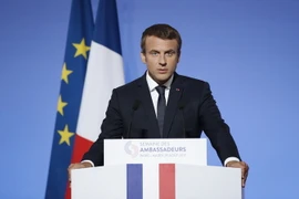 Tổng thống Pháp Emmanuel Macron. (Ảnh: AFP/TTXVN)
