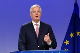 Trưởng đoàn đàm phán về Brexit của Liên minh châu Âu (EU) Michel Barnier. (Ảnh: AFP/TTXVN)