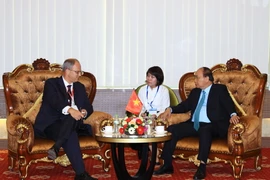 Thủ tướng Nguyễn Xuân Phúc tiếp ông Chirstian Berger, Đại sứ đặc mệnh Toàn quyền Cộng hòa Liên bang Đức tại Việt Nam. (Ảnh: Thống Nhất/TTXVN)