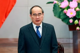 Chủ tịch Ủy ban Trung ương Mặt trận Tổ quốc Việt Nam Nguyễn Thiện Nhân. (Ảnh: Thống Nhất/TTXVN)