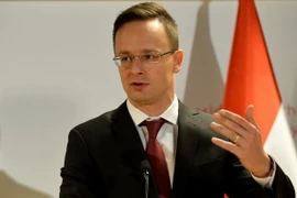 Ngoại trưởng Hungary Peter Szijjarto. (Ảnh: AFP/TTXVN)