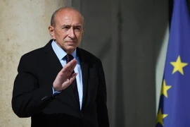 Bộ trưởng Bộ Nội vụ Pháp Gerard Collomb. (Ảnh: AFP/TTXVN)