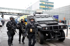 Cảnh sát Pháp. (Ảnh: AFP/TTXVN)