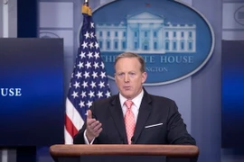 Phát ngôn viên Nhà Trắng Sean Spicer. (Ảnh: AFP/TTXVN)