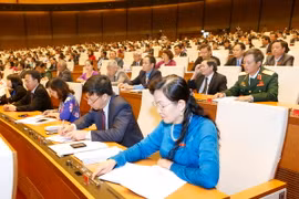 Đại biểu Quốc hội. (Ảnh: Doãn Tấn/TTXVN) 