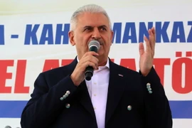 Thủ tướng Thổ Nhĩ Kỳ Binali Yildirim. (Ảnh: AFP/TTXVN)