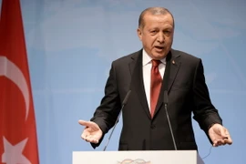 Tổng thống Thổ Nhĩ Kỳ Recep Tayyip Erdogan. (Ảnh: EPA/TTXVN)
