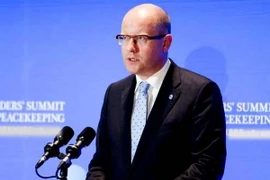 Thủ tướng Cộng hòa Séc Bohuslav Sobotka. (Ảnh: Trần Quang Vinh/TTXVN)