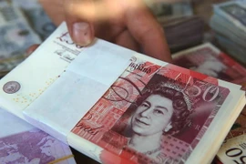 Đồng bảng Anh. (Ảnh: AFP/TTXVN)