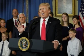 Tổng thống Mỹ Donald Trump. (Ảnh: AFP/TTXVN)