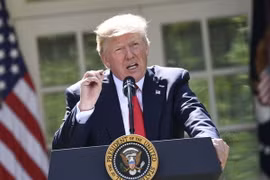 Tổng thống Mỹ Donald Trump. (Ảnh: EPA/TTXVN)