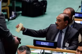 Ngoại trưởng Kuwait Sabah Al-Khalid Al-Sabah. (Ảnh: THX/TTXVN)