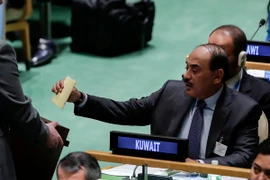 Ngoại trưởng Kuwait Sabah Al-Khalid Al-Sabah. (Ảnh: THX/TTXVN)