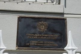 Tổng lãnh sự quán Nga tại San Francisco, Mỹ ngày 31/8 vừa qua. (Ảnh: THX/TTXVN)