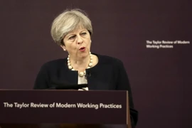 Thủ tướng Anh Theresa May. (Ảnh: AFP/TTXVN)