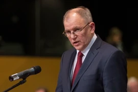 Ủy viên châu Âu phụ trách Y tế Vytenis Andriukaitis. (Ảnh: AFP/TTXVN)