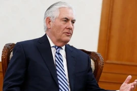 Ngoại trưởng Mỹ Rex Tillerson. (Ảnh: AFP/TTXVN)