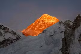Khu vực núi Everest. (Nguồn: AP)