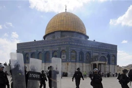 Khu đền thờ Al-Aqsa. (Nguồn: AP)