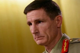 Tư lệnh Quân đội Australia Angus Campbell. (Nguồn: AFP) 