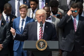 Tổng thống Mỹ Donald Trump. (Ảnh: AFP/TTXVN)