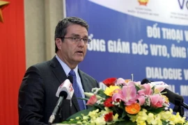 Ông Roberto Azevedo, Tổng giám đốc WTO. (Ảnh: Tuấn Anh/TTXVN)