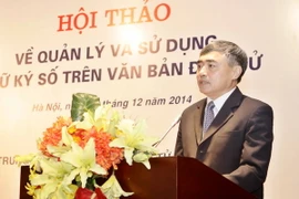 Hội thảo về quản lý và sử dụng chữ ký số trên văn bản điện tử