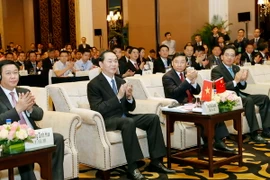 Chủ tịch nước Trần Đại Quang (giữa). (Ảnh: Nhan Sáng/TTXVN)