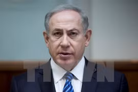Thủ tướng Israel Benjamin Netanyahu. (Nguồn: EPA/TTXVN)