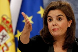 Phó Thủ tướng Tây Ban Nha Soraya Saenz de Santamaria. (Nguồn: Alchetron)