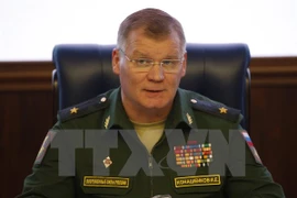 Người phát ngôn quân đội Nga, Thiếu tướng Igor Konashenkov. (Ảnh: EPA/TTXVN)