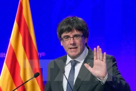 Thủ hiến Catalonia Carles Puigdemont. (Nguồn: AFP/TTXVN)