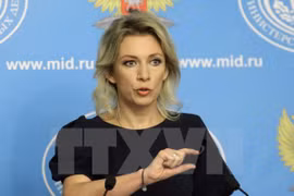Người phát ngôn Bộ Ngoại giao Nga Maria Zakharova. (Nguồn: Sputnik/TTXVN)
