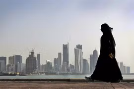 Thủ đô Doha của Qatar. (Nguồn: AP)