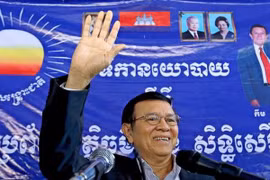 Ông Kem Sokha giữ chức Quyền Chủ tịch CNRP. (Nguồn: Reuters)