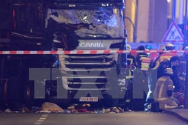 Hiện trường vụ đâm xe tải ở Đức. Ảnh minh họa.(Nguồn: EPA/TTXVN)