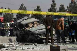 Hiện trường một vụ đánh bom ở Afghanistan. (Nguồn: Times Now)