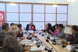 Quang cảnh hội thảo. (Ảnh: Tâm Hằng/Vietnam+)