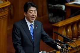 Thủ tướng Nhật Bản Shinzo Abe. (Nguồn: AFP/TTXVN)