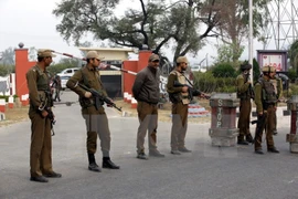Lực lượng an ninh Ấn Độ. (Nguồn: EPA/TTXVN)