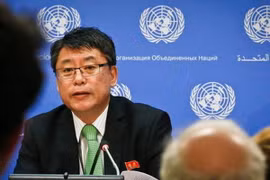 Phó đại sứ Triều Tiên tại Liên Hợp Quốc Kim In Ryong. (Ảnh: Getty)