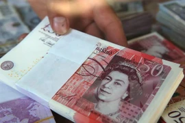 Đồng bảng Anh. (Ảnh: AFP/TTXVN)