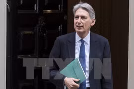 Bộ trưởng Tài chính Anh Philip Hammond. (Nguồn: EPA/TTXVN)