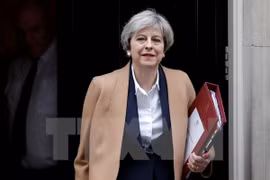 Thủ tướng Anh Theresa May. (Nguồn: THX/TTXVN)