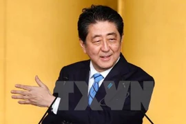 Thủ tướng Nhật Bản Shinzo Abe. (Nguồn: Kyodo/TTXVN)