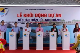 Quang cảnh lễ khởi động dự án. (Ảnh: Hiếu Nguyễn)