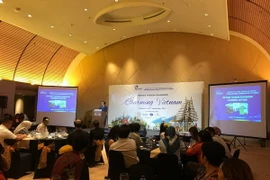 Quang cảnh chương trình Roadshow quảng bá du lịch Việt Nam. (Ảnh: Đỗ Quyên/Vietnam+)