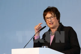 Bộ trưởng Kinh tế Đức Brigitte Zypries. (Nguồn: EPA/TTXVN)