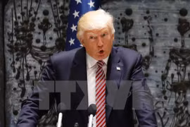 Tổng thống Mỹ Donald Trump. (Nguồn: AFP/TTXVN)