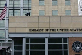 Đại sứ quán Mỹ tại Nga. (Nguồn: AP)